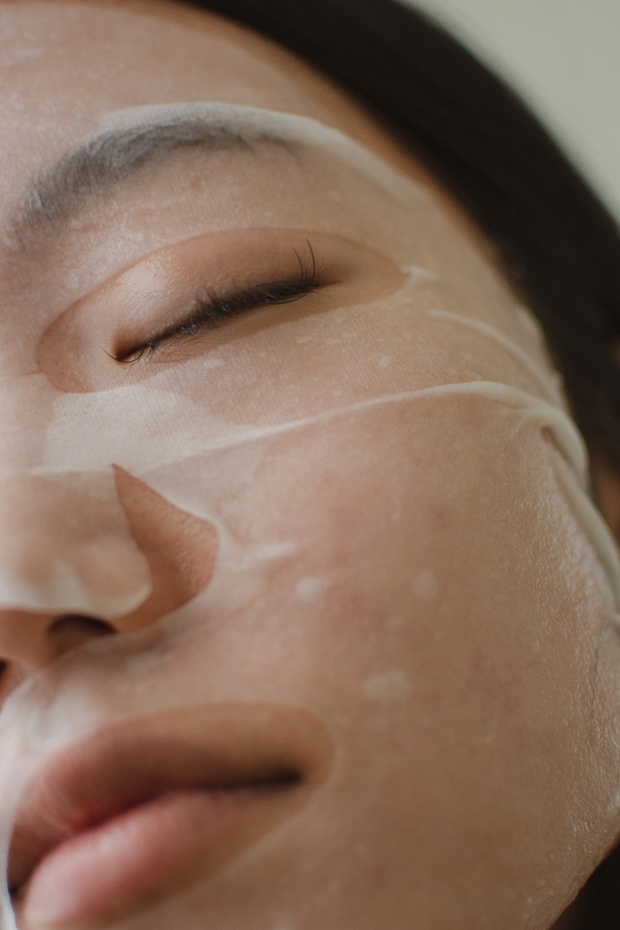 Woman with Beauty Mask 